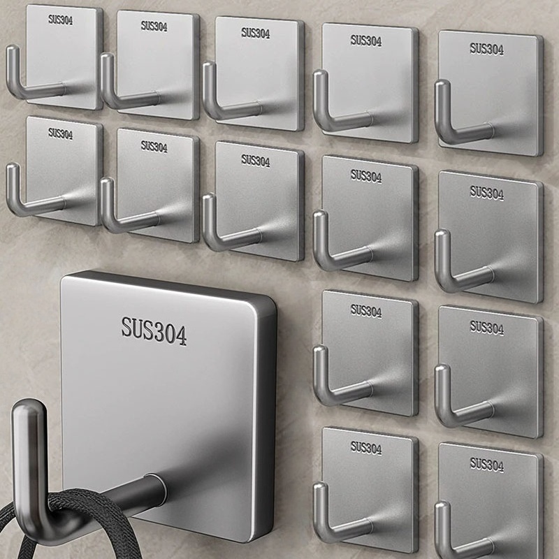 Kitchen Appliances Shelves - Gancho Adhesivo de Acero Inoxidable de