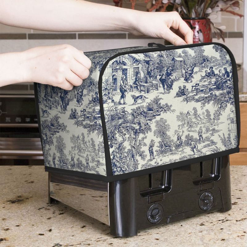 Toaster 4 Slice - Toile De Jouy-cubierta para tostadora, Protector