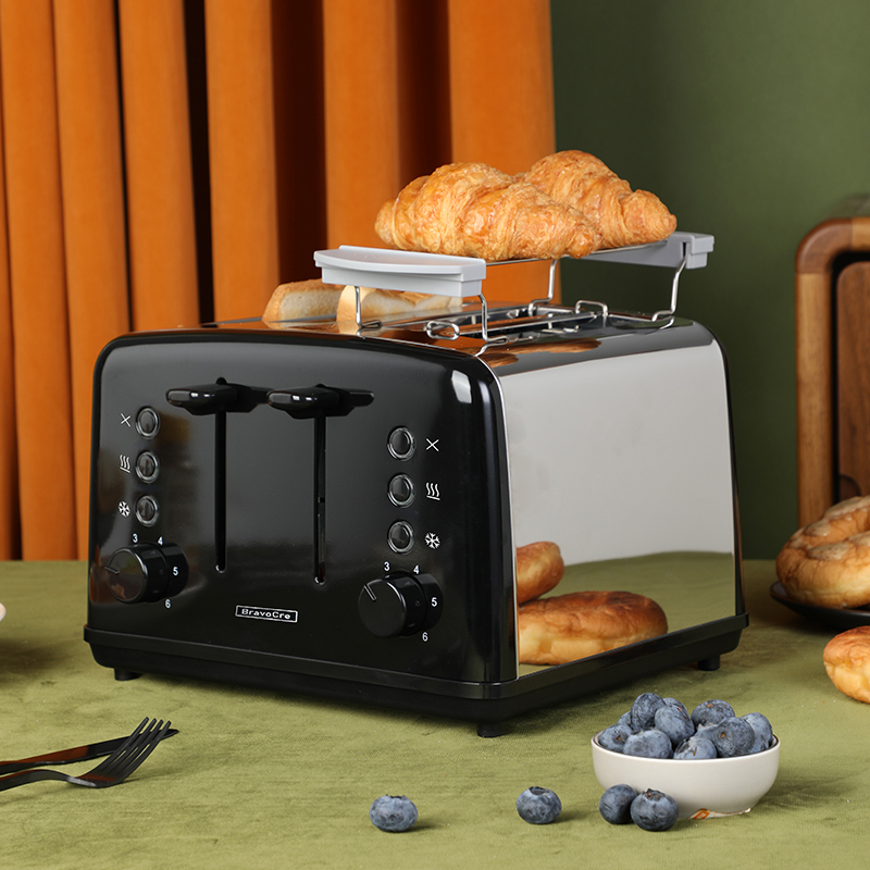Toaster 4 Slice - Tostadora Automática de 4 Rebanadas de