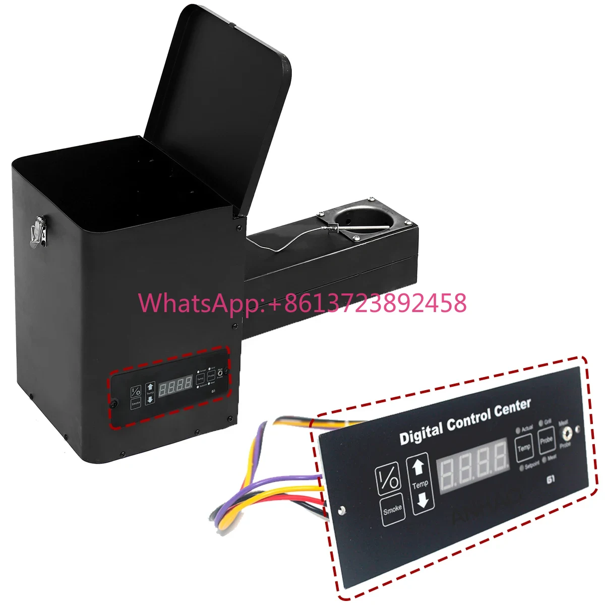 Electric Smoker Bbq - Kit de Ensamblaje de Tolva para