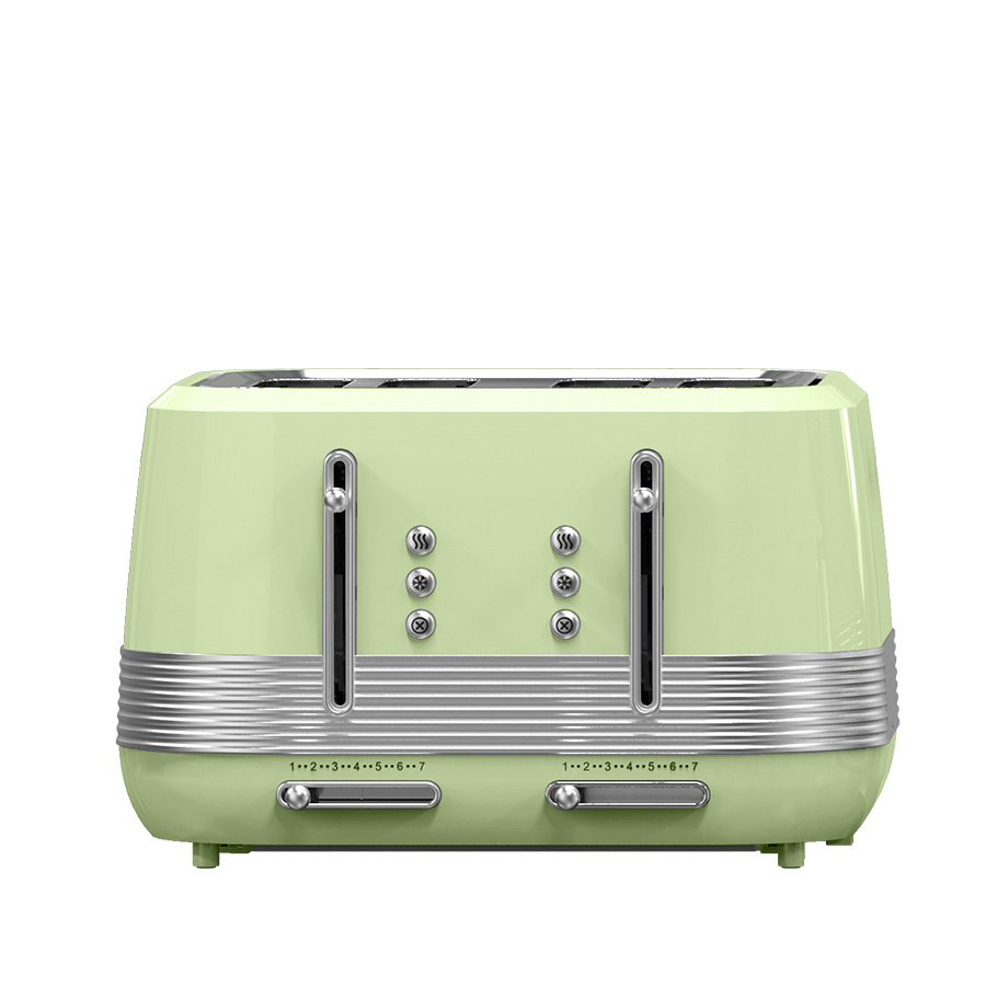 Toaster 4 Slice - Tostadora de 4 rebanadas Tostadora inalámbrica