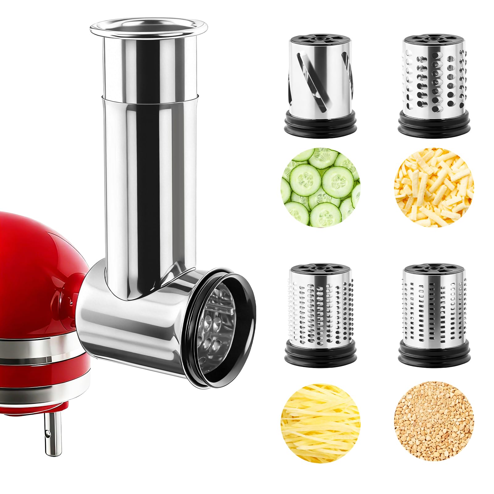 Rallador de Acero Inoxidable p - Kitchen Appliances Kitchenaid reseña y precio