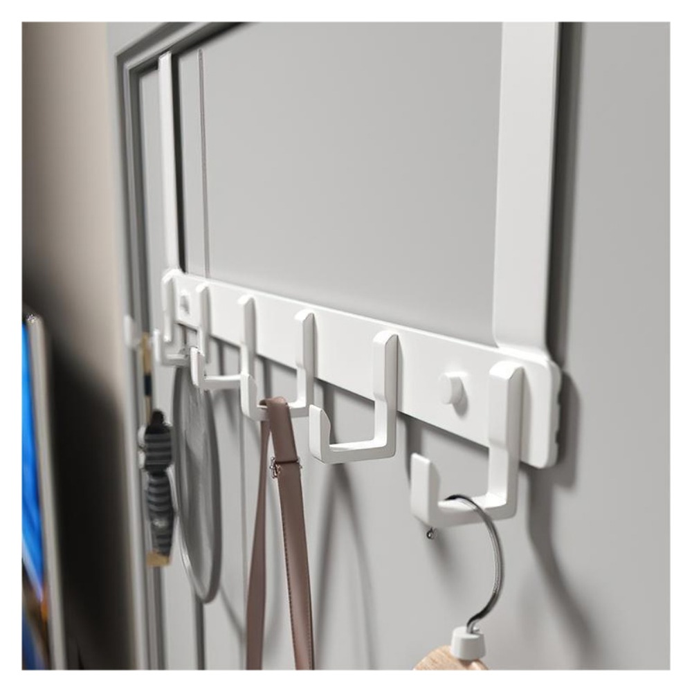 Ganchos sobre la puerta, 6 gan - Kitchen Appliances Shelves reseña y precio