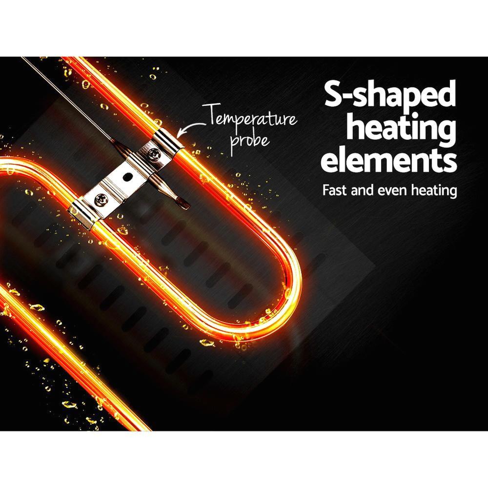 Freidora Eléctrica Comercial d - Kitchen Appliances Usa reseña y precio