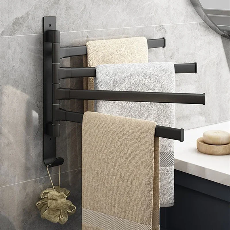 Toallero de baño, soporte gira - Kitchen Appliances Shelves reseña y precio