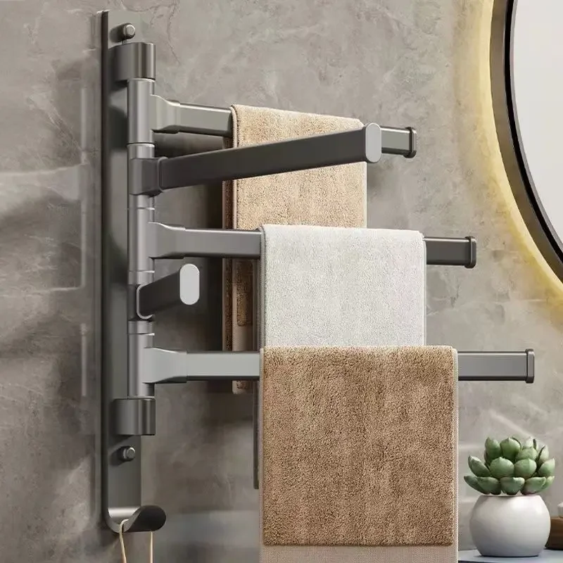 Toallero de baño, soporte gira - Kitchen Appliances Shelves reseña y precio