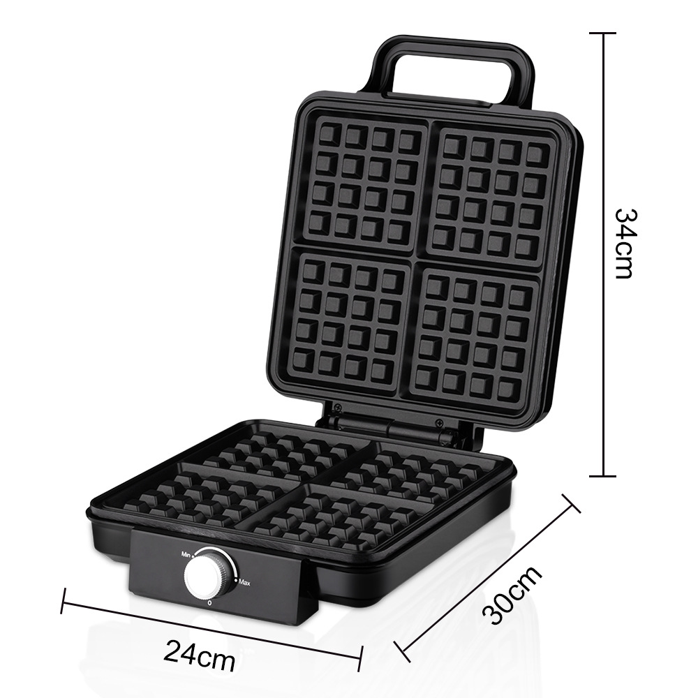 Máquina para hacer gofres belg - Toaster 4 Slice reseña y precio