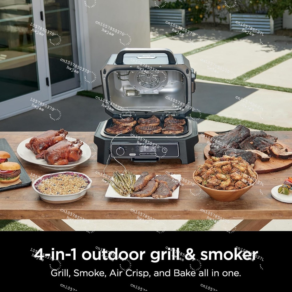 Ninja Wood--ireProXL Parrilla  - Electric Smoker Bbq reseña y precio