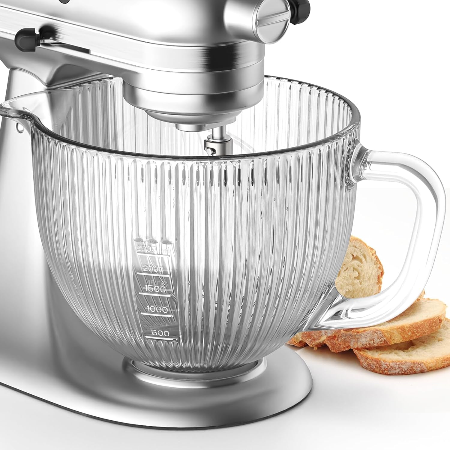 GVODE Cuenco de vidrio para ba - Kitchen Appliances Kitchenaid reseña y precio