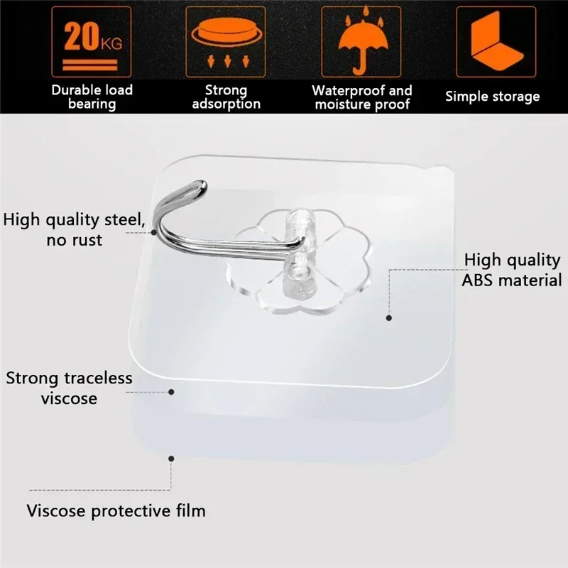 Ganchos autoadhesivos de acero - Kitchen Appliances Shelves reseña y precio
