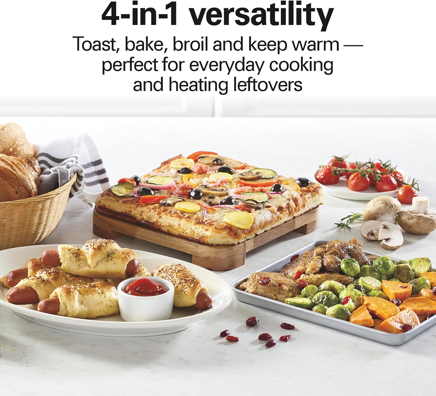 Horno Tostador y Pizzaera Gran - Toaster 4 Slice reseña y precio
