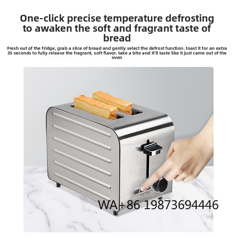 Tostadora de Acero Inoxidable  - Toaster 4 Slice reseña y precio