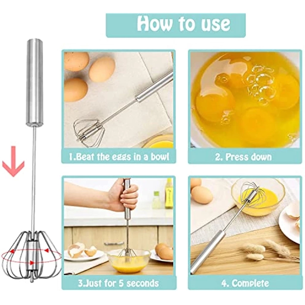 Batidor de huevos de acero ino - Kitchen Appliances Germany reseña y precio