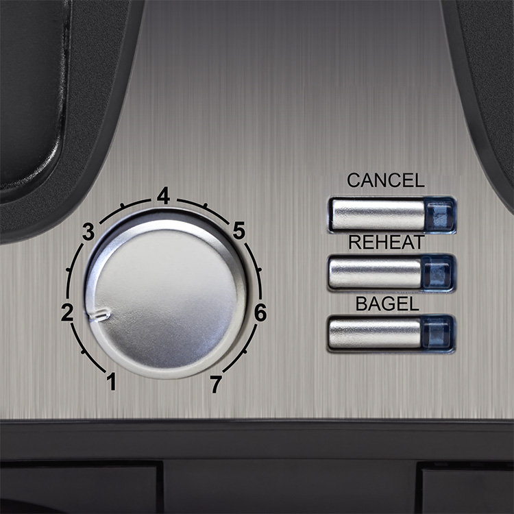 Tostadora eléctrica retro de a - Toaster 4 Slice reseña y precio