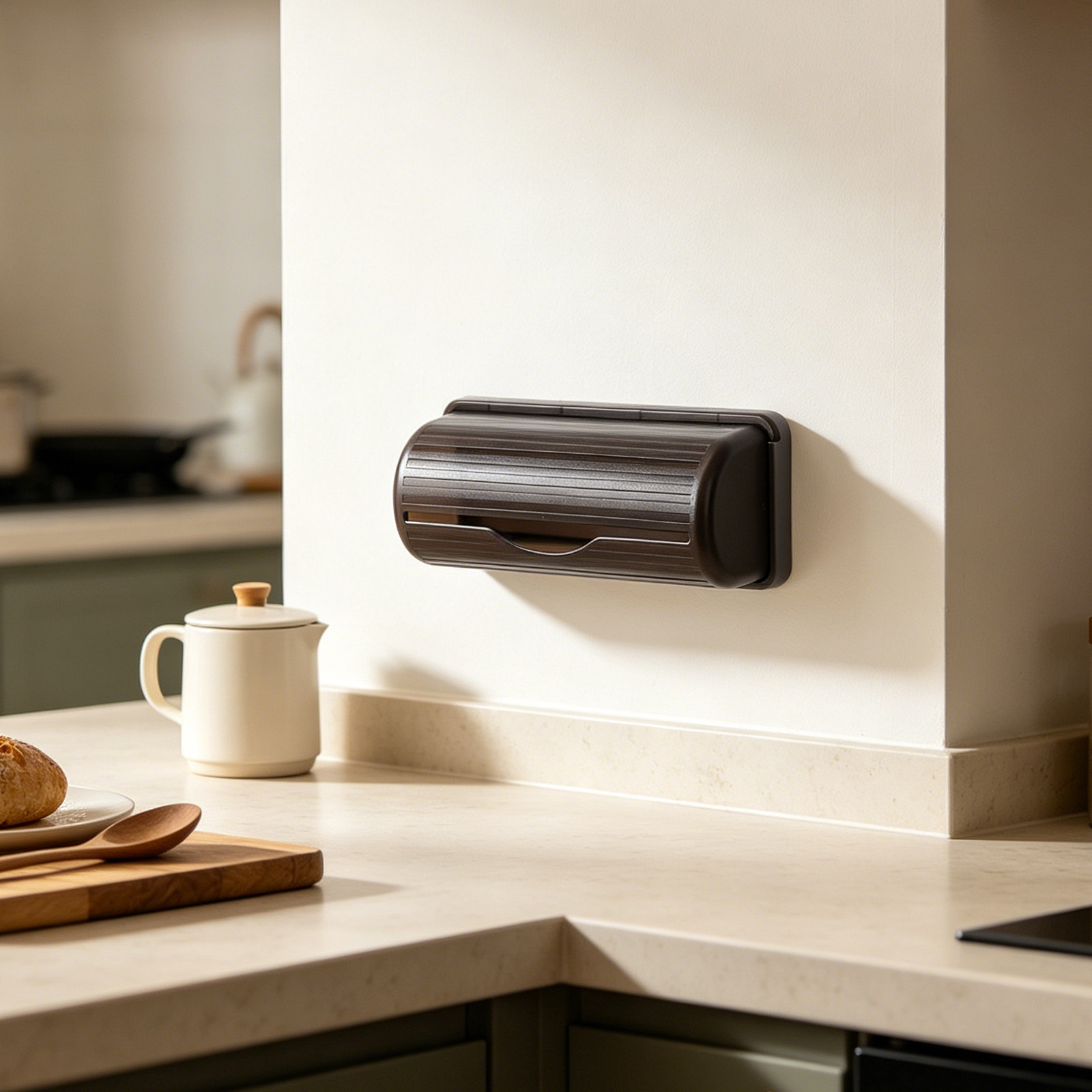 Soporte de pared para bolsas d - Kitchen Appliances Shelves reseña y precio