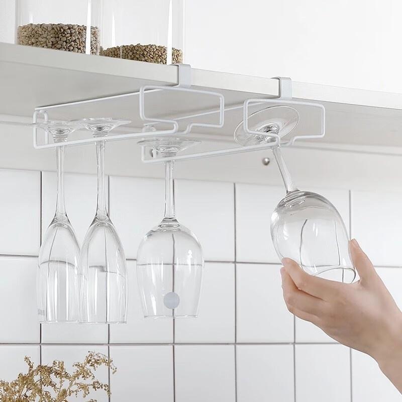 Soporte metálico para copas de - Kitchen Appliances Shelves reseña y precio