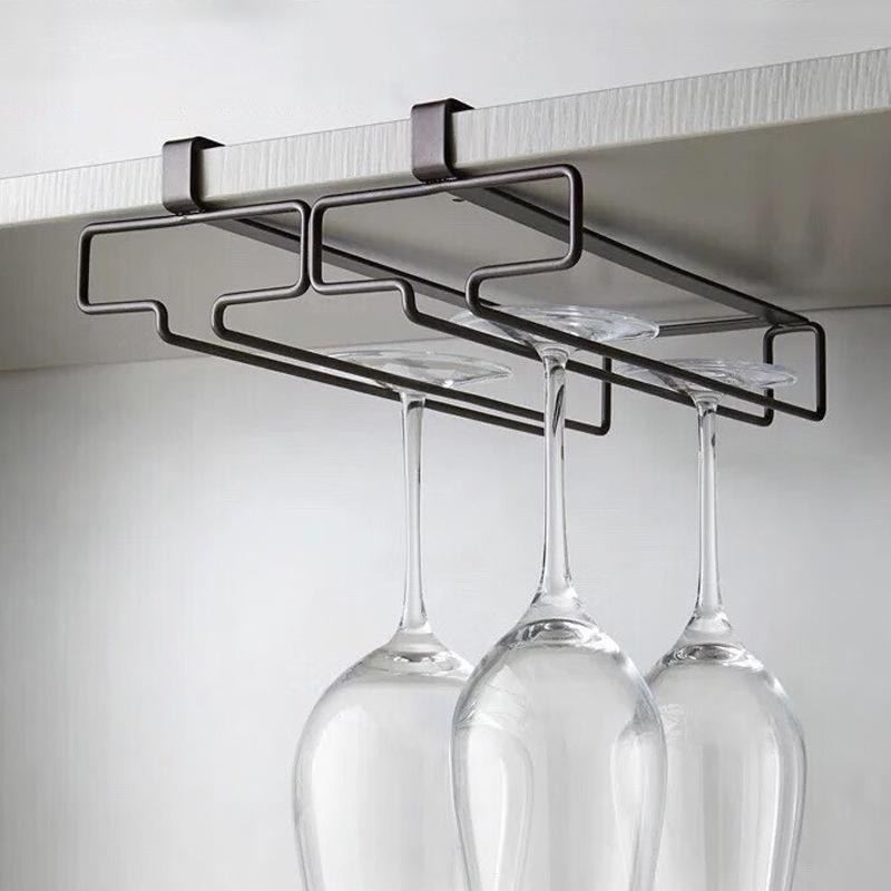 Soporte metálico para copas de - Kitchen Appliances Shelves reseña y precio