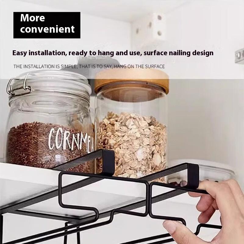 Soporte metálico para copas de - Kitchen Appliances Shelves reseña y precio